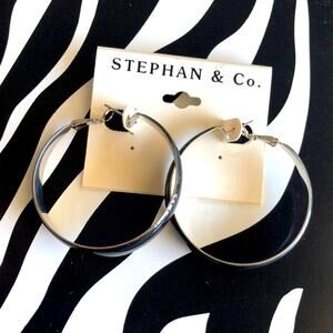 3 for $30 Stephan & Co. Green Hoop Earrings